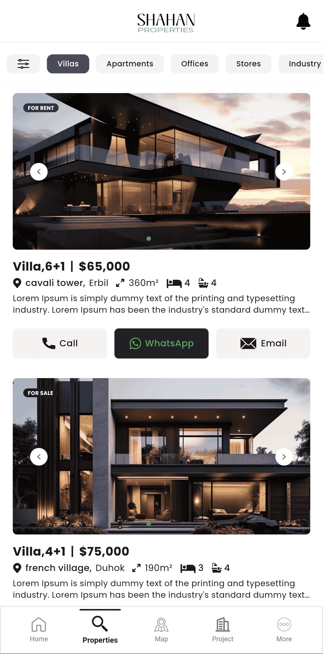Property Details Screen